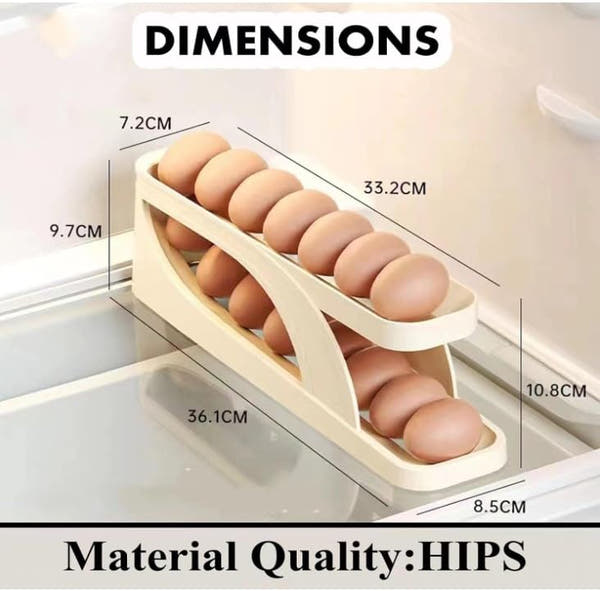 Elegant 2-Tier Egg Dispenser™