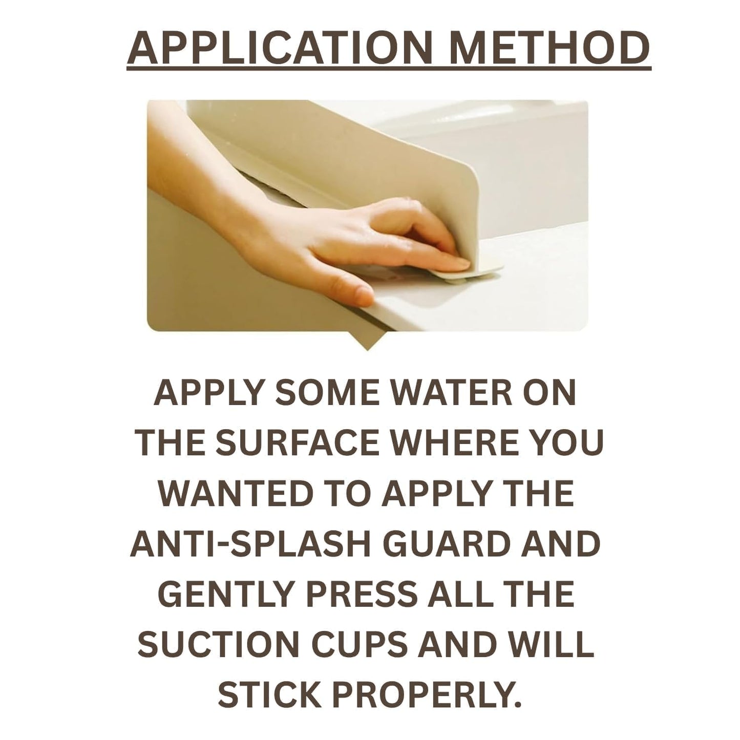 SplashGuard™ Silicone Anti-Splash Baffle